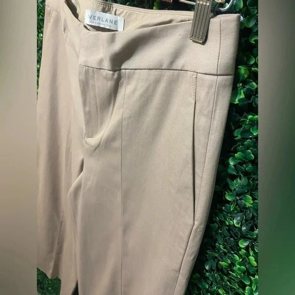 NWOT Everlane The Wide Leg Structure Pant Limited Release in Career Tan - Size 4 - Picture 4 of 8